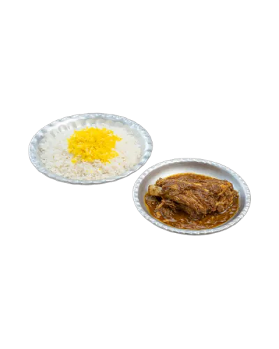 چلو گردن گوسفندی — ایرانی — دسپخت مامان شاهرود